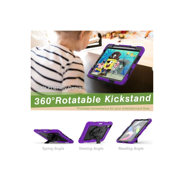 iPad Pro 11 (2020) Kılıf Pars Tablet Kapak - Mor