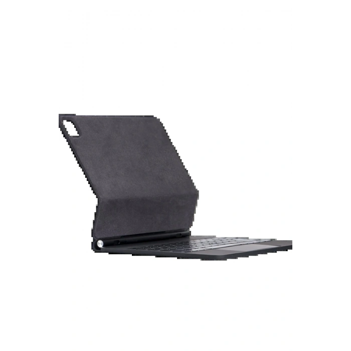 iPad Pro 11 (2024) Kılıf X7P Magic Manyetik Klavyeli Tablet Kılıfı - Siyah