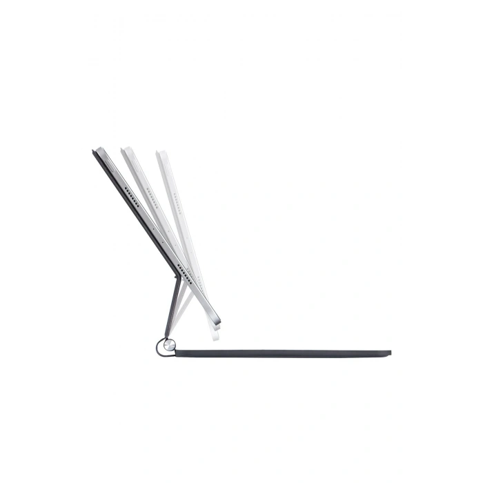 iPad Pro 12.9 (2022) Kılıf X9 Magic Manyetik Klavyeli Tablet Kılıfı - Siyah