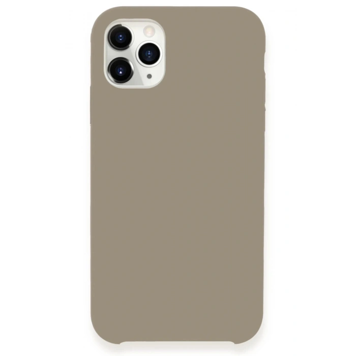 iPhone 11 Pro Kılıf Lansman Legant Silikon - Bej