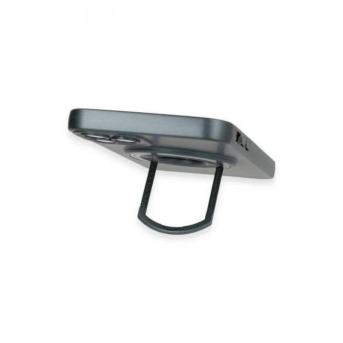 iPhone 11 Pro Max Kılıf Lukka Magneticsafe Kapak - Koyu Yeşil