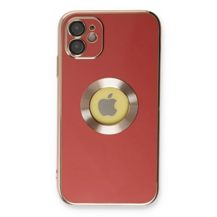 iPhone 12 Kılıf Store Silikon - Kırmızı