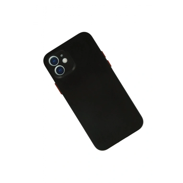iPhone 12 Mini Kılıf PP Ultra İnce Kapak - Siyah