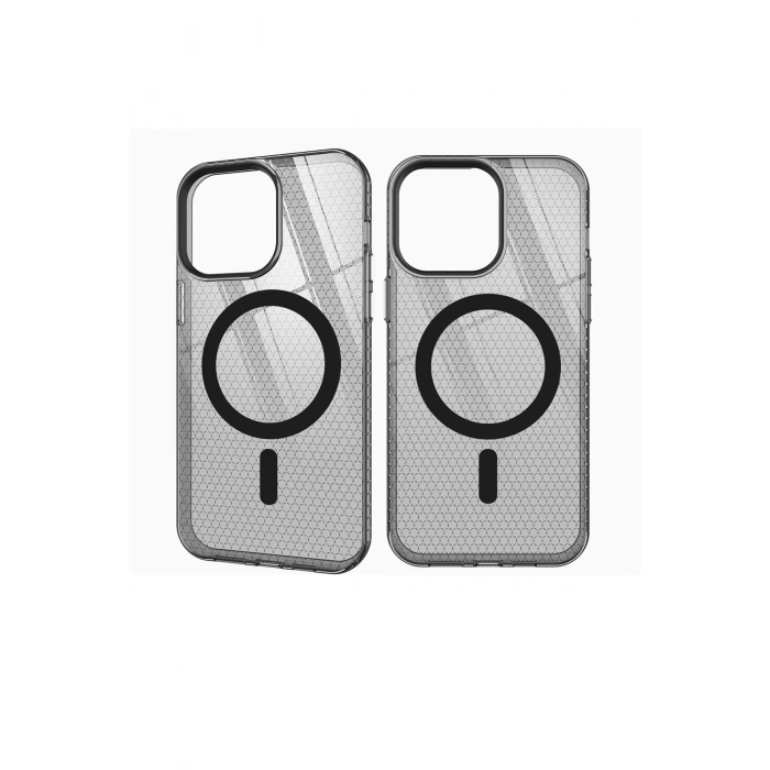 iPhone 12 Pro Max Kılıf Beta Magneticsafe Silikon - Siyah