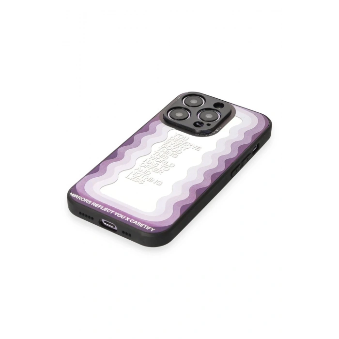 iPhone 12 Pro Max Kılıf Mirror Desenli Kapak - Mirror - 5