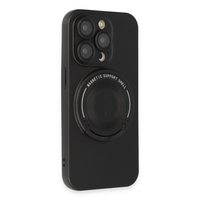 iPhone 13 Pro Kılıf Lukka Magneticsafe Kapak - Siyah