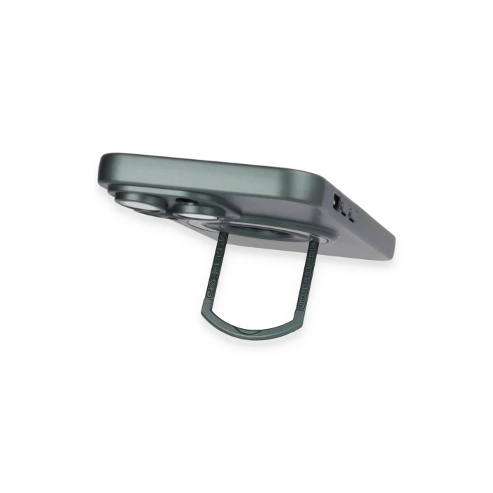 iPhone 13 Pro Max Kılıf Lukka Magneticsafe Kapak - Koyu Yeşil