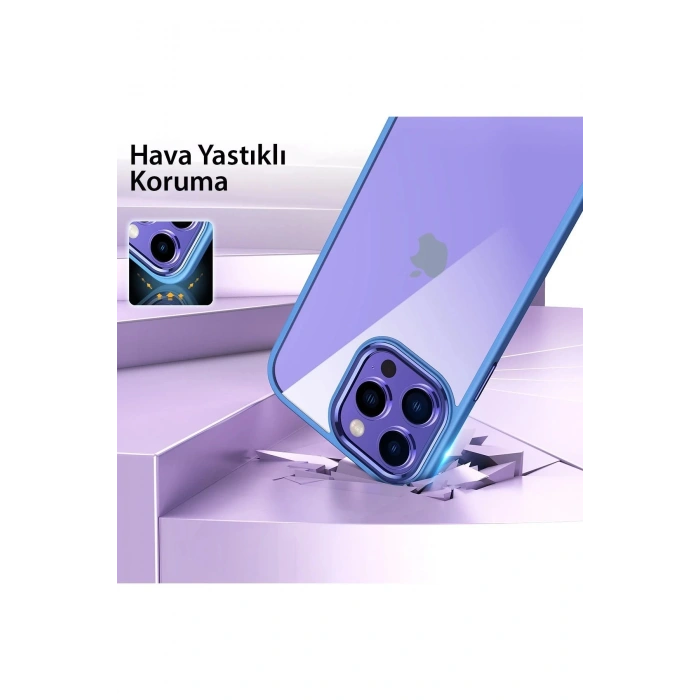 iPhone 13 Pro Max Kılıf Power Silikon - Sierra Blue