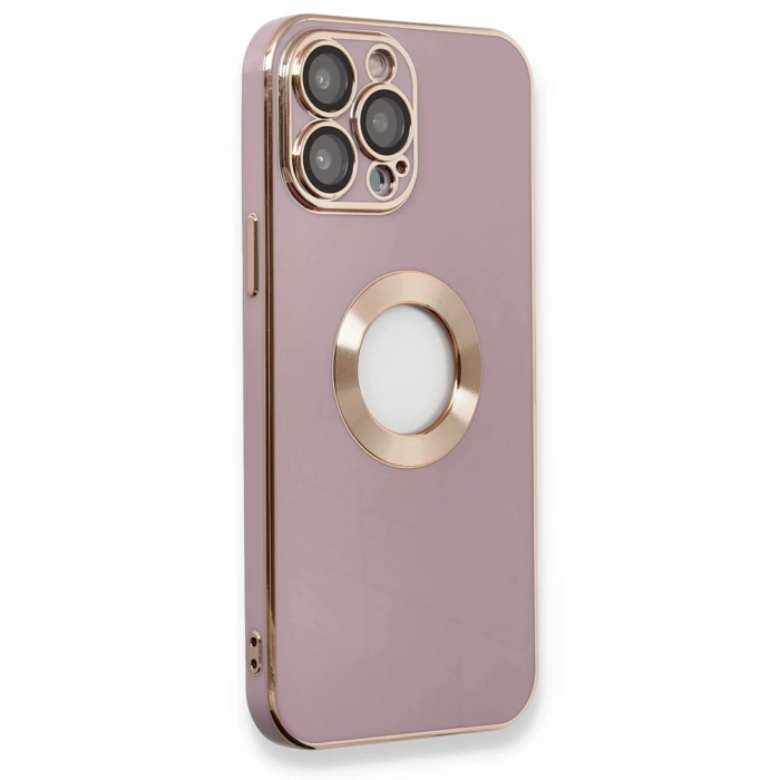 iPhone 13 Pro Max Kılıf Store Silikon - Mor