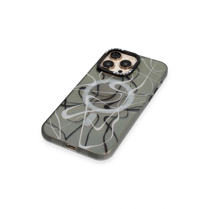 iPhone 13 Pro Max Kılıf Venüs Magneticsafe Desenli Kapak - Venüs - 5