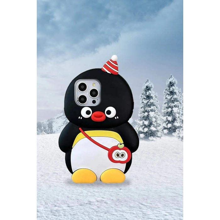 iPhone 15 Pro Kılıf Poky Karakter Silikon Kapak - Desen 12