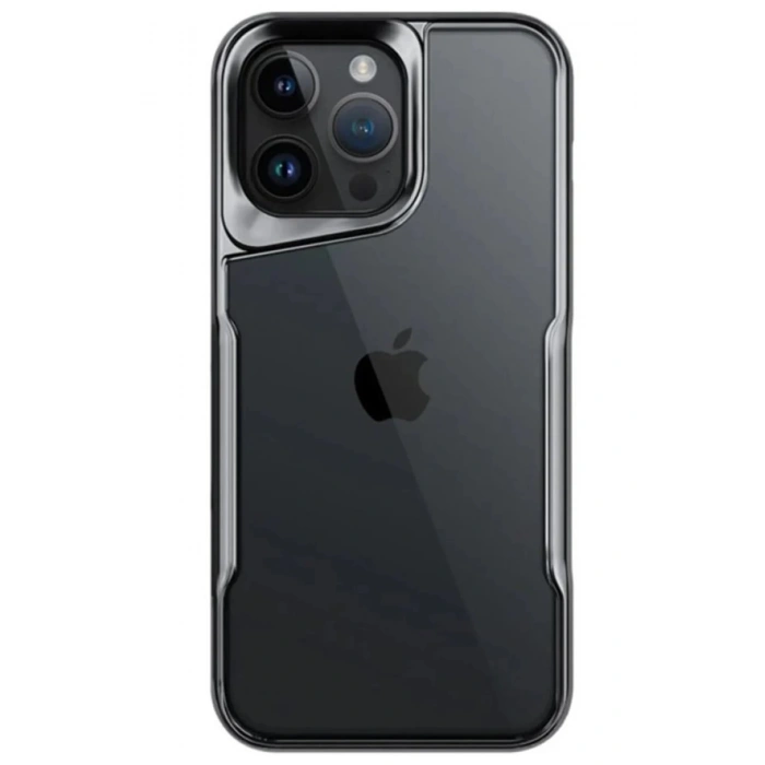 iPhone 15 Pro Max Kılıf Boyi Silikon Kapak - Titan Gri