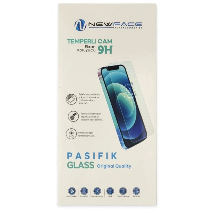 iPhone 16 Pasifik Cam Ekran Koruyucu