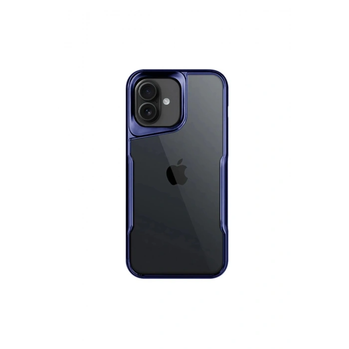 iPhone 16 Plus Kılıf Boyi Silikon Kapak - Lacivert