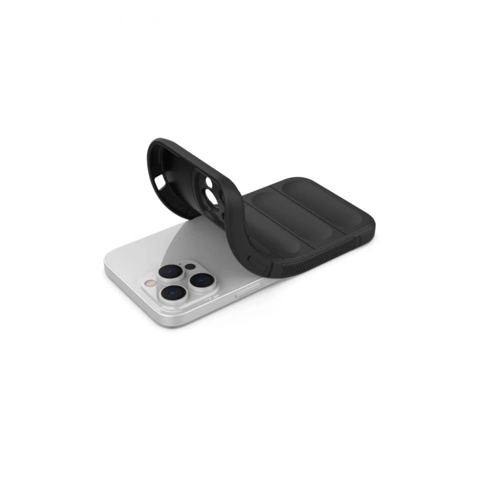 iPhone 16 Pro Kılıf Optimum Silikon - Siyah