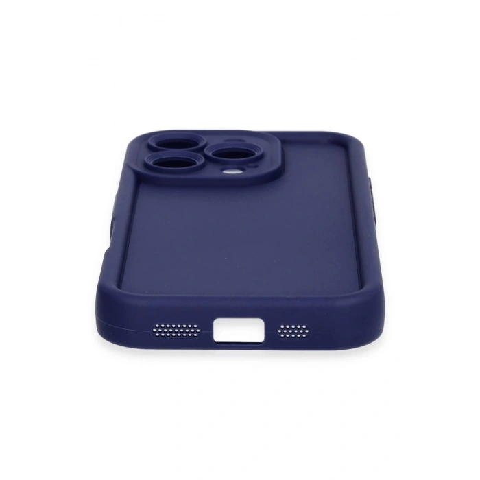 iPhone 16 Pro Kılıf Viera Silikon - Lacivert