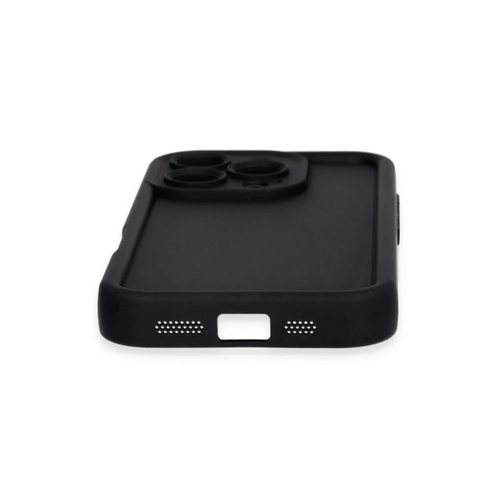 iPhone 16 Pro Kılıf Viera Silikon - Siyah