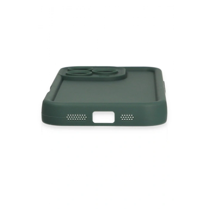 iPhone 16 Pro Max Kılıf Viera Silikon - Koyu Yeşil