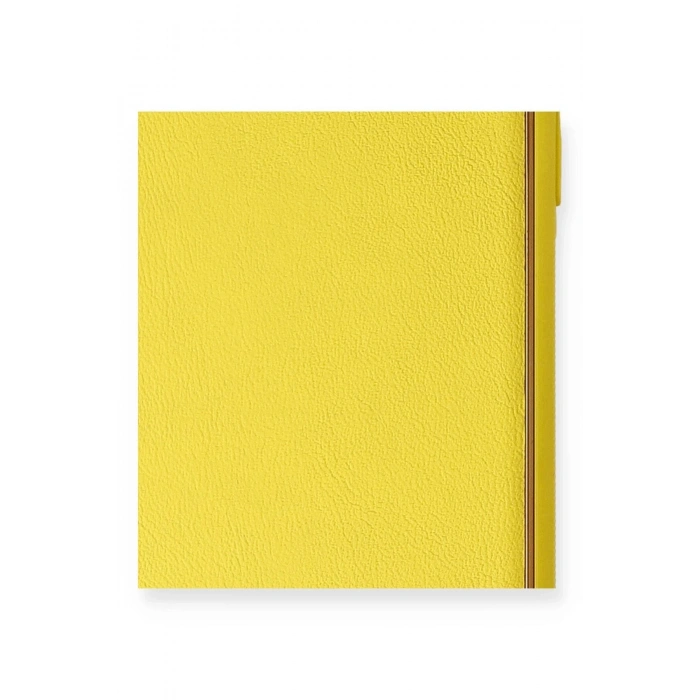 iPhone 7 Kılıf Coco Deri Silikon Kapak - Sarı