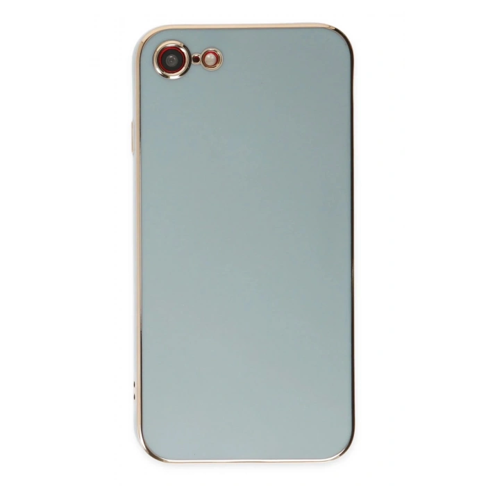 iPhone 7 Kılıf Volet Silikon - Açık Yeşil