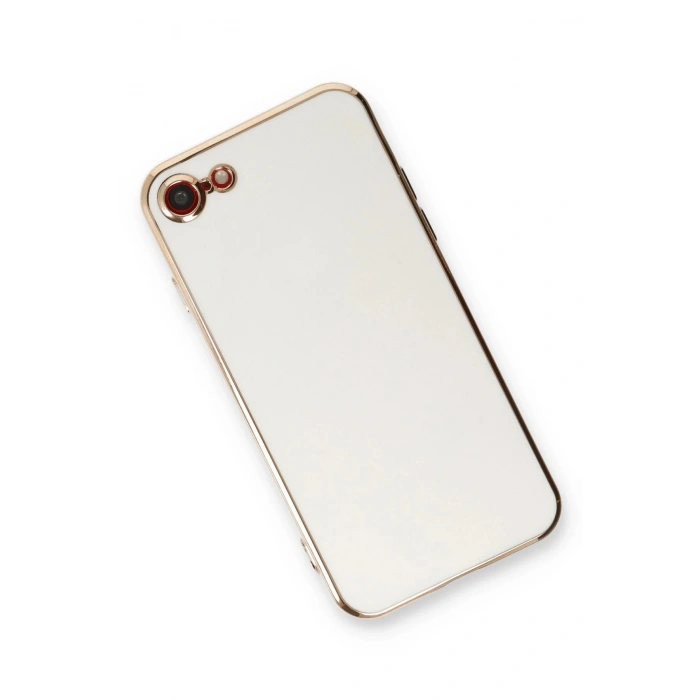 iPhone 7 Kılıf Volet Silikon - Beyaz