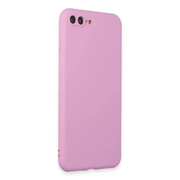 iPhone 7 Plus Kılıf First Silikon - Açık Mor