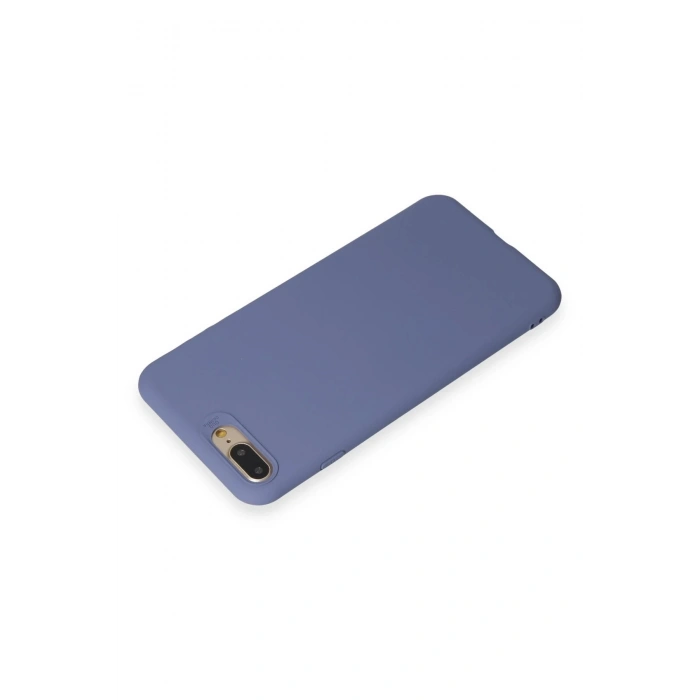 iPhone 7 Plus Kılıf First Silikon - Gri