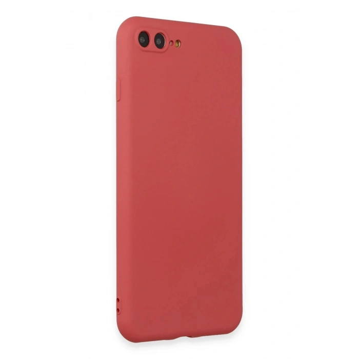 iPhone 7 Plus Kılıf First Silikon - Kiremit