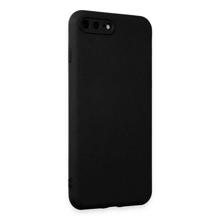iPhone 7 Plus Kılıf First Silikon - Siyah