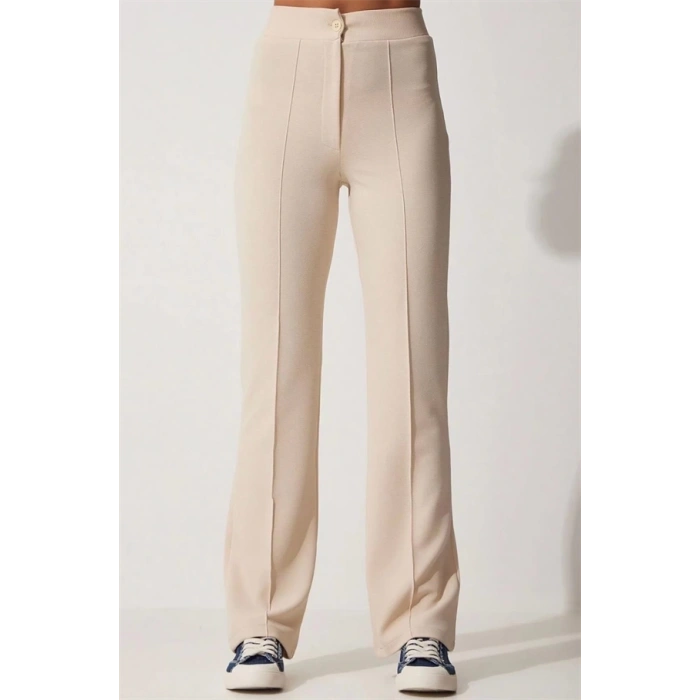 İthal Krep Kumaş Palazzo Pantolon