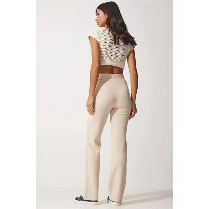 İthal Krep Kumaş Palazzo Pantolon