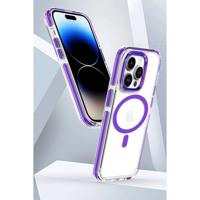 Joko iPhone 15 Pro Max Bella Magsafe Kapak - Turuncu