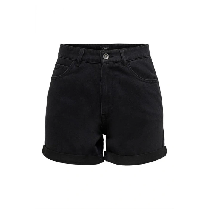 Kadın Onlvega Kot Şort Mom Shorts