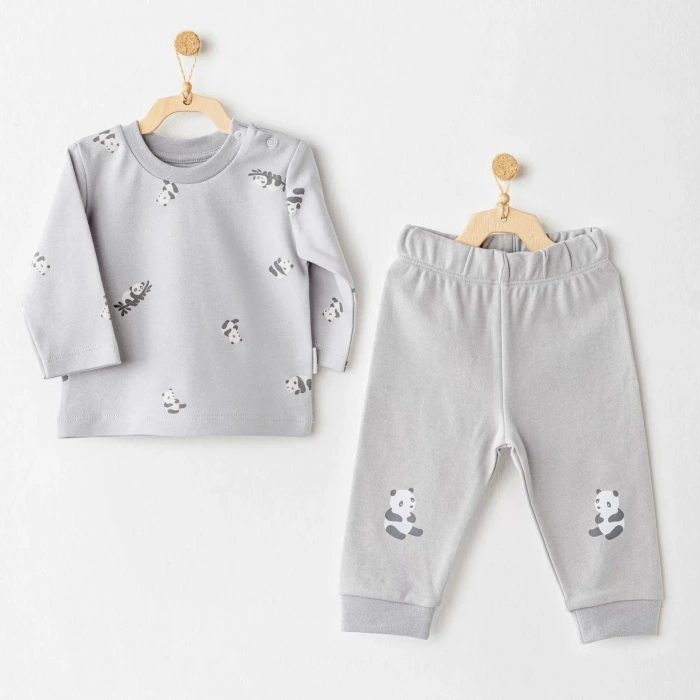 Keep Smiling 2li Takım Grey