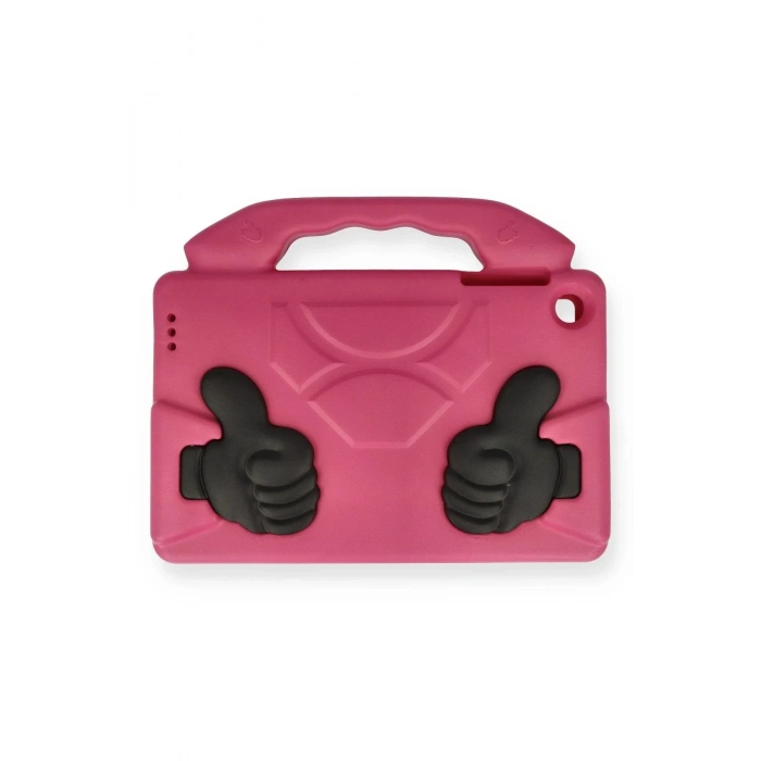 Lenovo Tab M10 TB328FU Kılıf Like Stantlı Tablet Silikon - Pembe