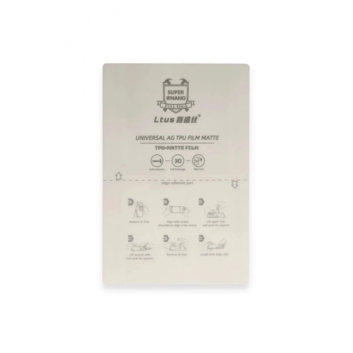 Makine Mat Seramik Nano Ekran Koruyucu