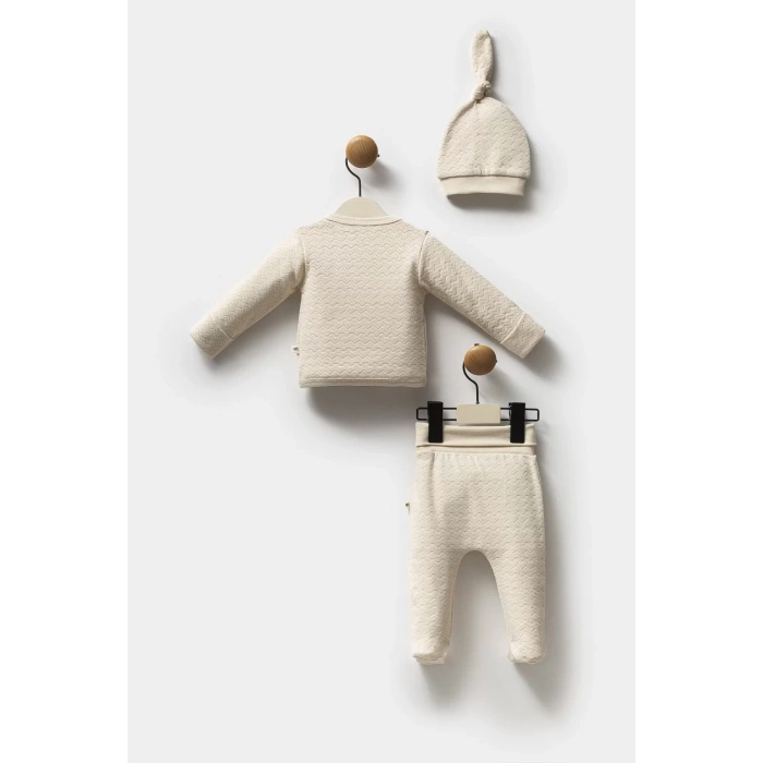 Moi Noi Zıbın Takım Mnb3027 Bej