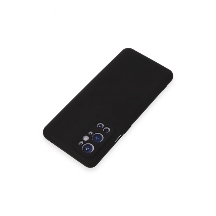 One Plus 9 Pro Kılıf Nano içi Kadife Silikon - Siyah