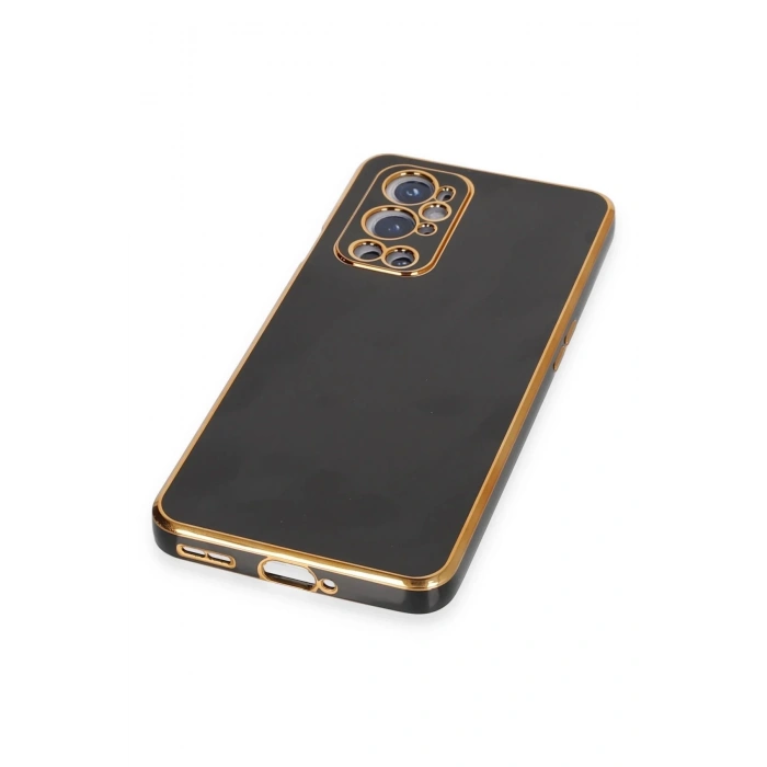 One Plus 9 Pro Kılıf Volet Silikon - Siyah
