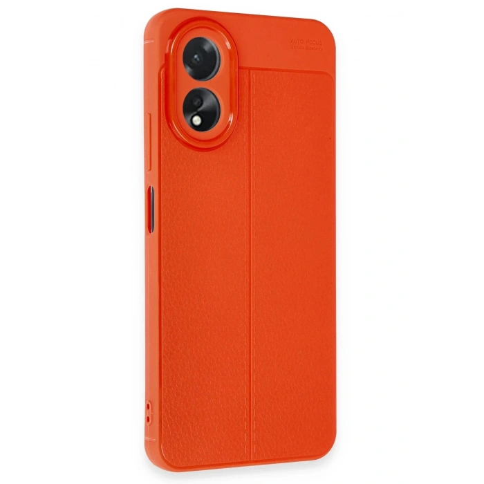 Oppo A38 Kılıf Auto Focus Kapak - Kırmızı