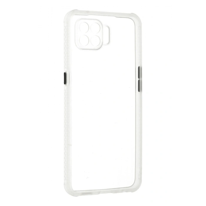 Oppo Reno 4 Lite Kılıf Miami Şeffaf Silikon - Şeffaf