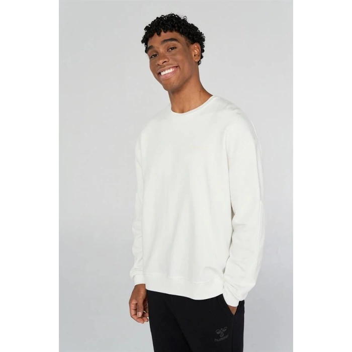 Oversıze Düz Renk Erkek Sweatshirt