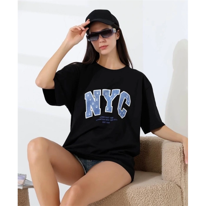 Oversize Kadın T-Shirt