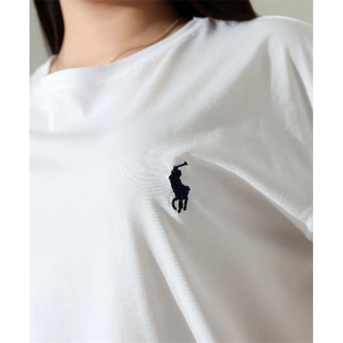 Pl nakış işlemeli Kadın T-Shirt