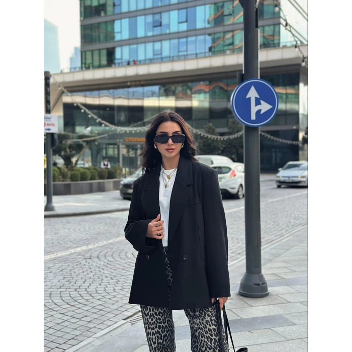 Poliviskon Oversize Ceket