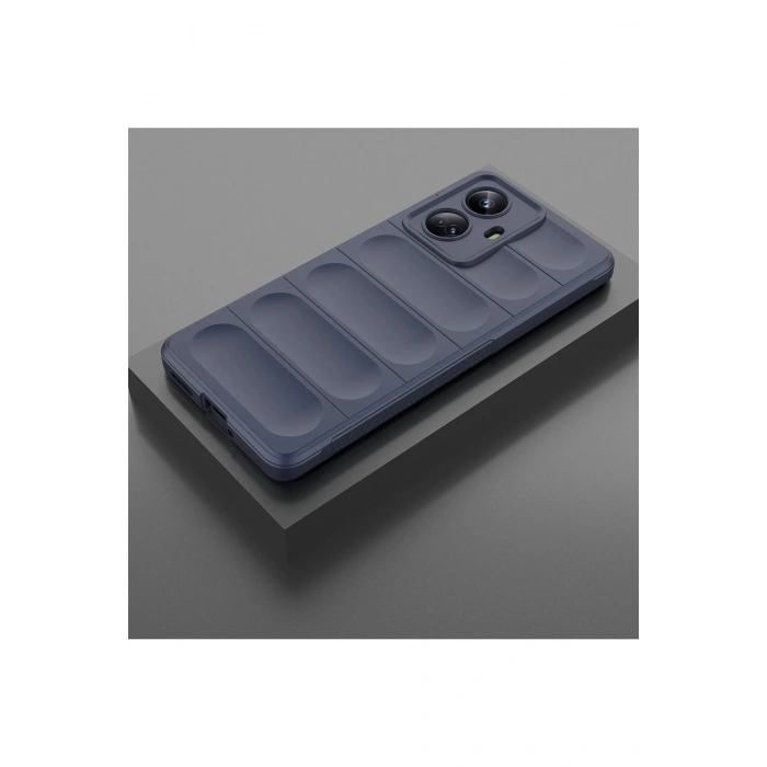 Realme 10 Pro 5G Kılıf Optimum Silikon - Lacivert