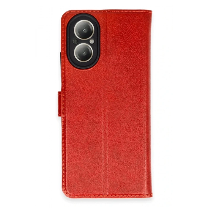 Realme 12 Lite Kılıf Trend S Plus Kapaklı Kılıf - Kırmızı