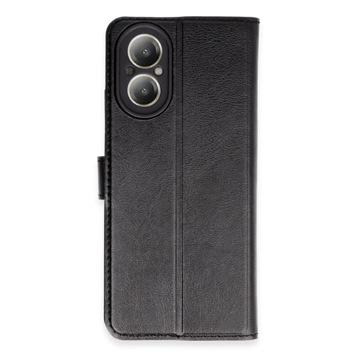 Realme 12 Lite Kılıf Trend S Plus Kapaklı Kılıf - Siyah