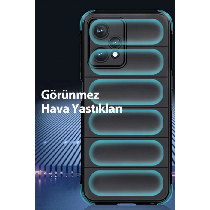 Realme 9 Pro 5G Kılıf Optimum Silikon - Sky Blue