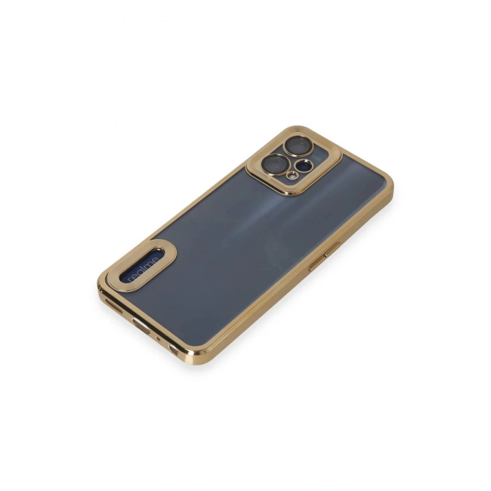 Realme 9 Pro 5G Kılıf Slot Silikon - Gold